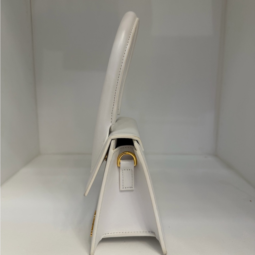 Jacquemus White MEDIUM top handle bag - Picture 2 of 12